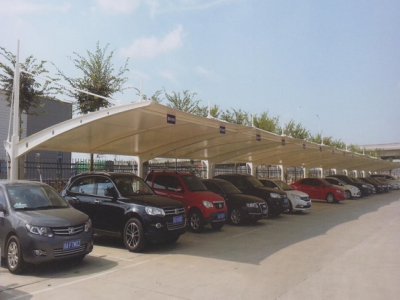 膜結(jié)構(gòu)汽車棚